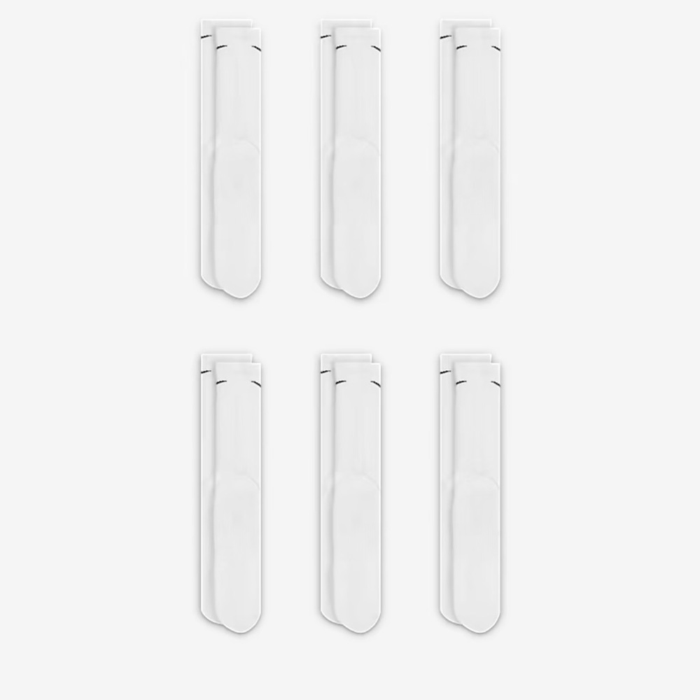 Nike
Training Crew Socks (6 Pairs)
Nike Everyday Cushioned - Picture 5 of 16